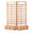 Ardoin Wood Raised Garden Bed with Trellis