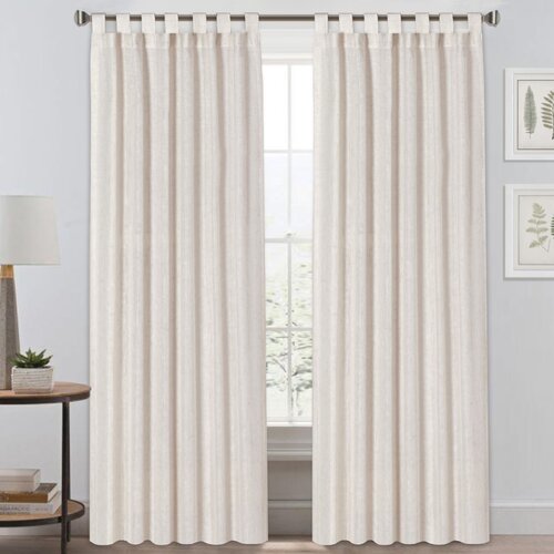 Latitude Run® Jarmell Polyester Semi-sheer Curtain Pair & Reviews 