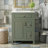 Modern Bathroom Vanity With Ceramic Sink, Soft Close Door And Soft Close Drawers-2064759235