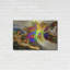 «Michelangelo - Creation of Adam Colorful I» par Portfolio, art mural en métal-875762584