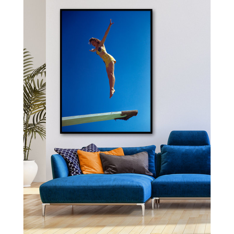 «Jump» sur acrylique