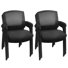 Ensemble de 8 chaises d'appoint ou de salle de formation en filet Knight