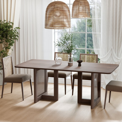 Andiel 33.5"W×30"H Wood Dining Table