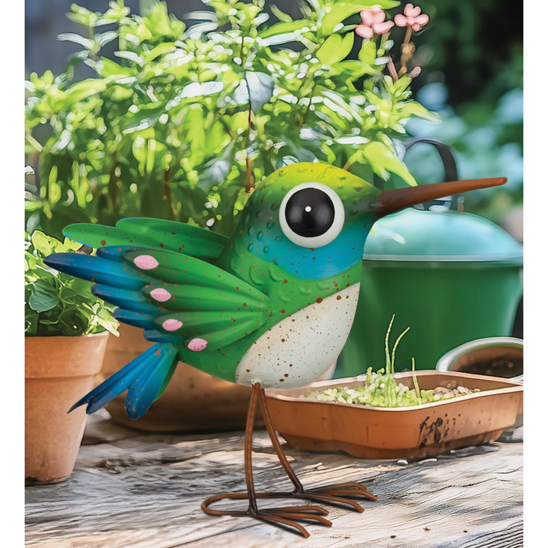 Décoration d'oiseau 9 po - Colibri