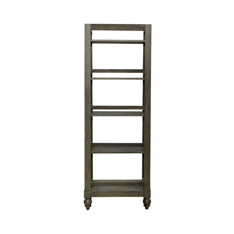 Aisja Ladder Bookcase w/ 5 Shelves