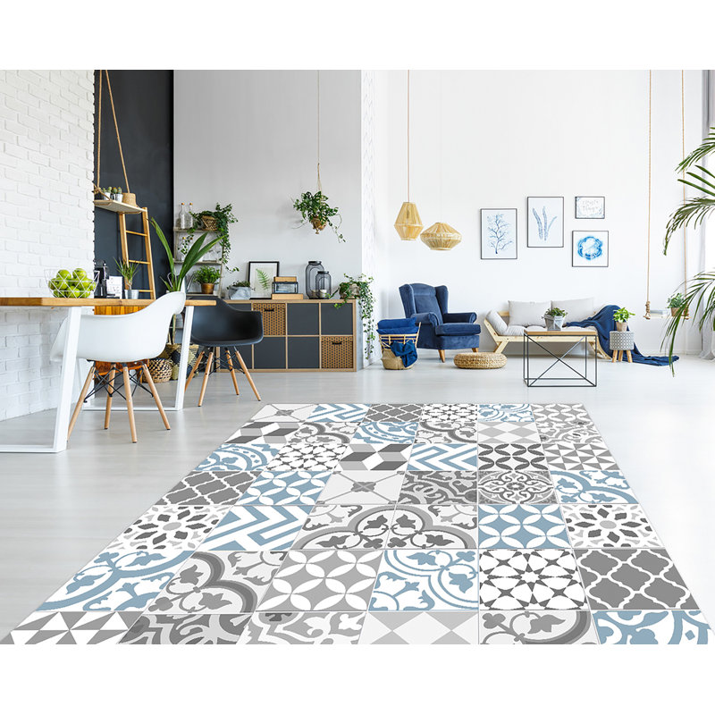 Artie Geometric Kitchen Mat, Rectangle 133 x 200cm
