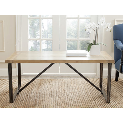 Solid Wood Top Coffee Table