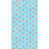 Abricot / bleu