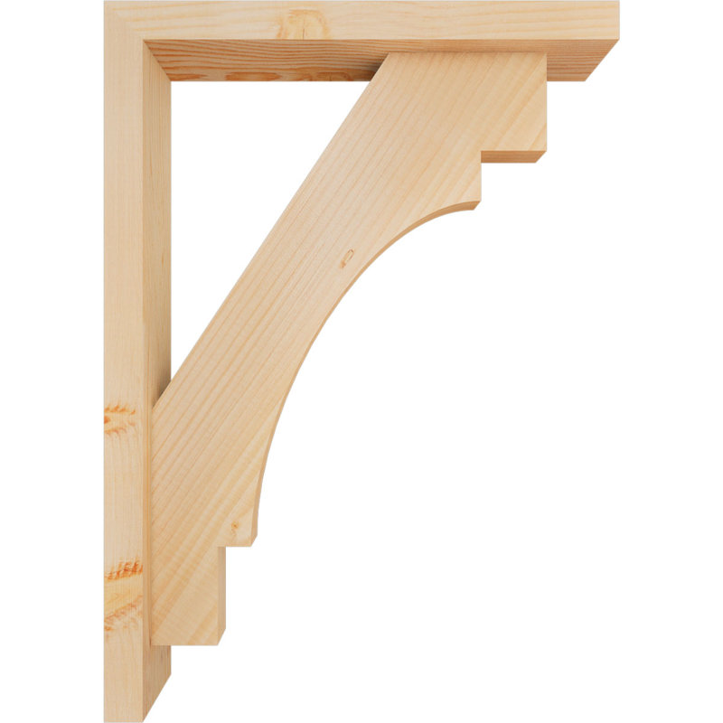 Support Merced Block avec support décalé, 28 x 20, Sapin Douglas de l 3 1/2 (lisse)