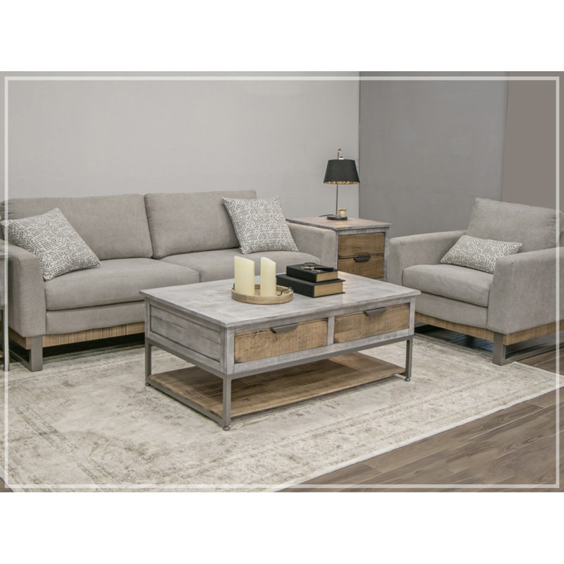Fauteuil de 36,25 po Alessia, Tissu olive 111
