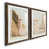 Papier, cadre noyer