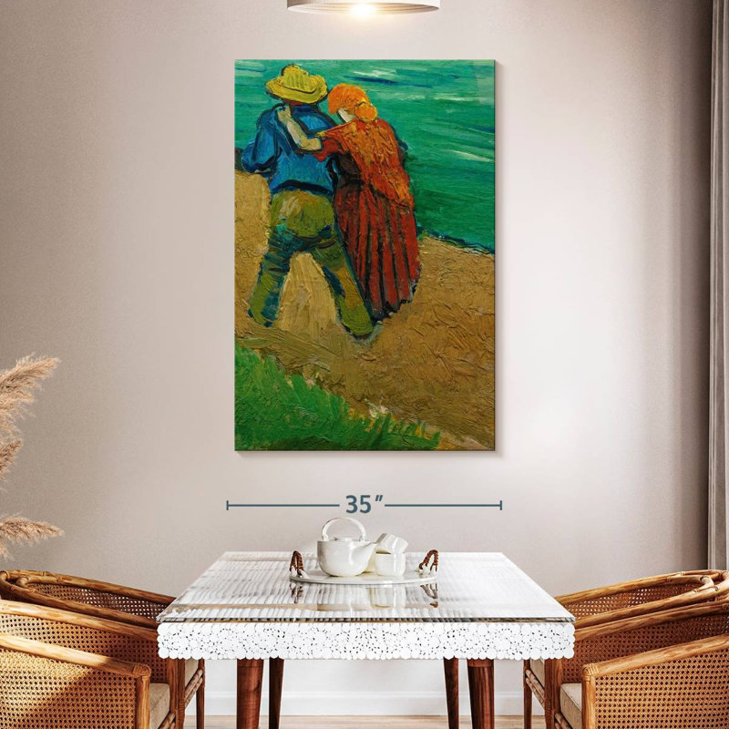 Leisha Two Lovers 1888, 51" H x 34" W