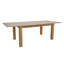 Hagan Rectangular Teak Solid Wood Extendable Outdoor with Umbrella Hole Dining Table 100 cm D-40067346