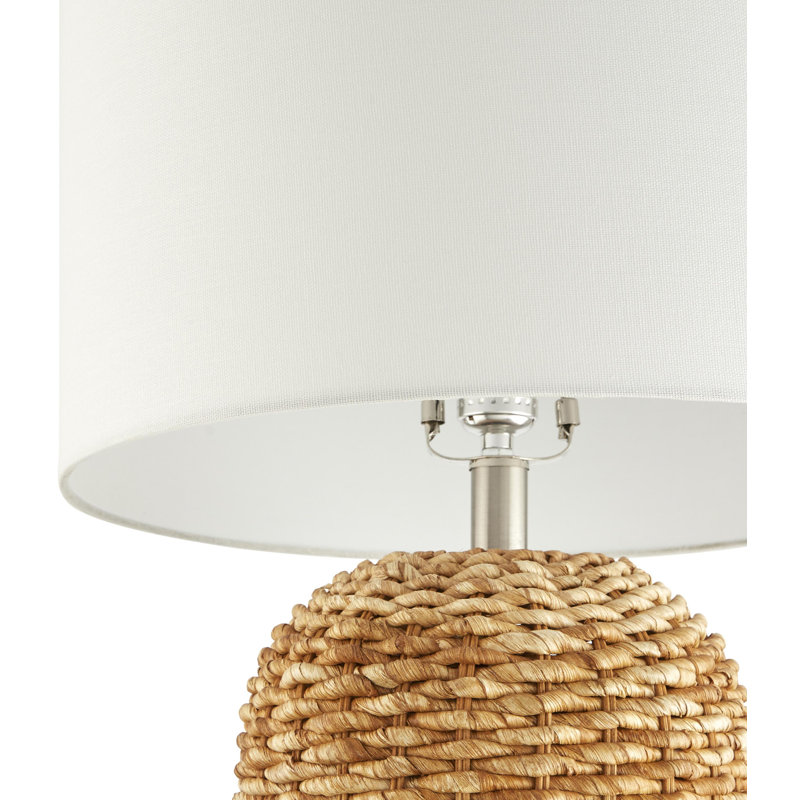 Moby Wicker/Rattan Table Lamp