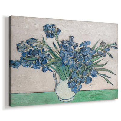 Irises-Vincent van Gogh-Toile tendue avec châssis-1890