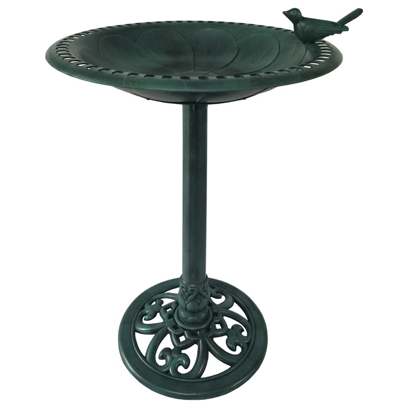 Bain d'oiseaux Aderes, Vert