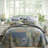 100% Cotton Floral Pattern Reversible Patchwork Quilt Set-113494283-102042636