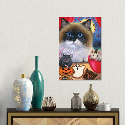 Halloween Cookies - Wall Art Print - Wrapped Canvas