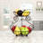 Fleur De Lis Living Jessica Stainless Steel Fruit Bowl