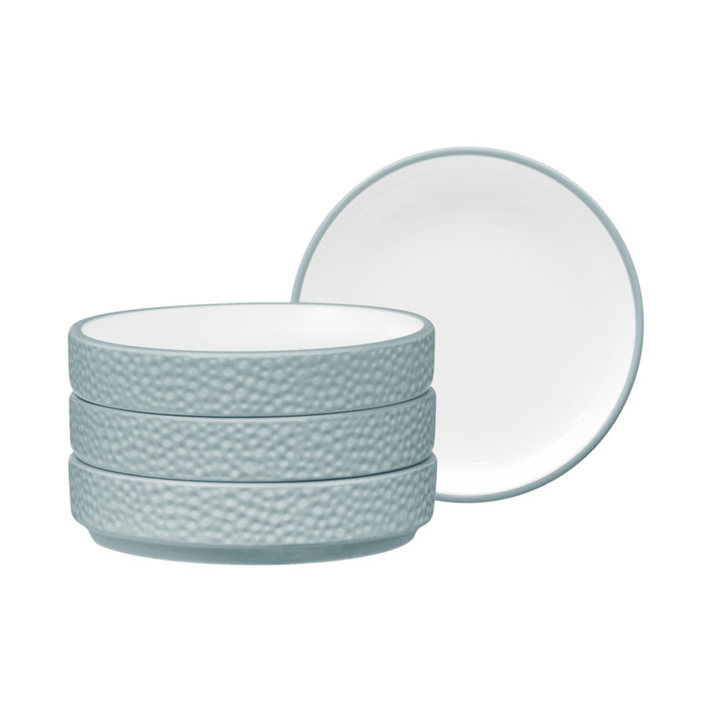 Mini assiettes en pierre Norortake Colortex, 3-3 / 4 po, Turquoise