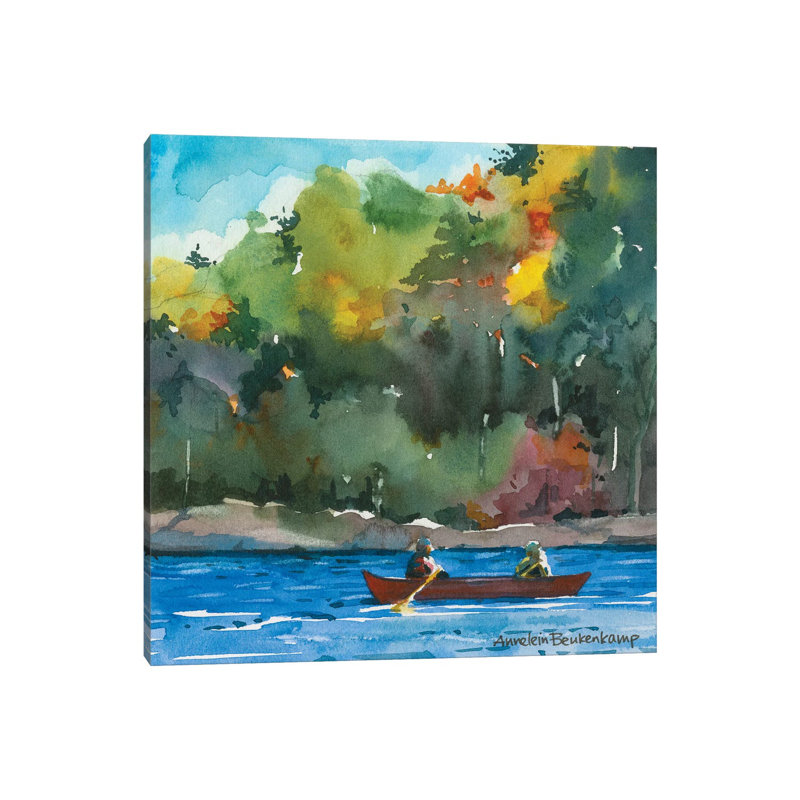 Tranquillity by Annelein Beukenkamp - Wrapped Canvas Gallery-Wrapped Canvas Giclée, Wrapped Canvas, 12" H x 12" W x 0.75" D