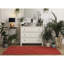 Tapis rouge touffeté à motif géométrique Nasturtium-1621658865
