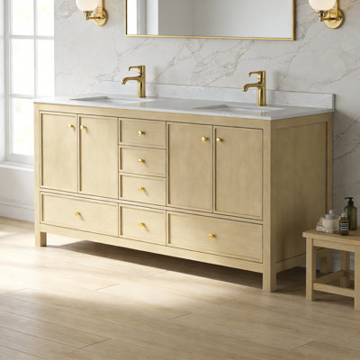 72" Bathroom Vanity with Storage