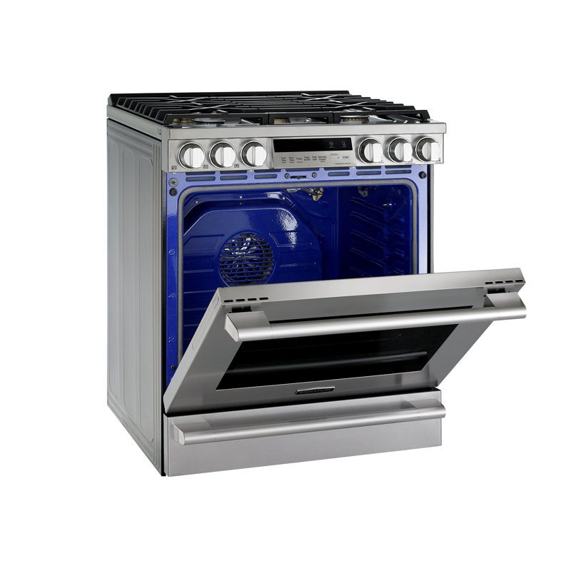 30" Gas Slide-in Oven Range