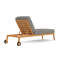 Alpine Outdoor Teak Chaise Lounge-1700104338