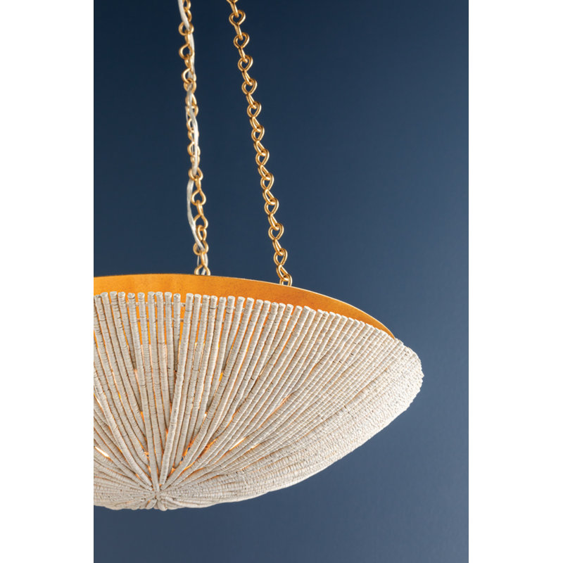 SUMMERSIDE Pendant, 6.5" H x 24.75" W x 24.75" D