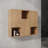 Bathroom Side Cabinet,Soft Close Doors,Float Mounting Design-1690888778