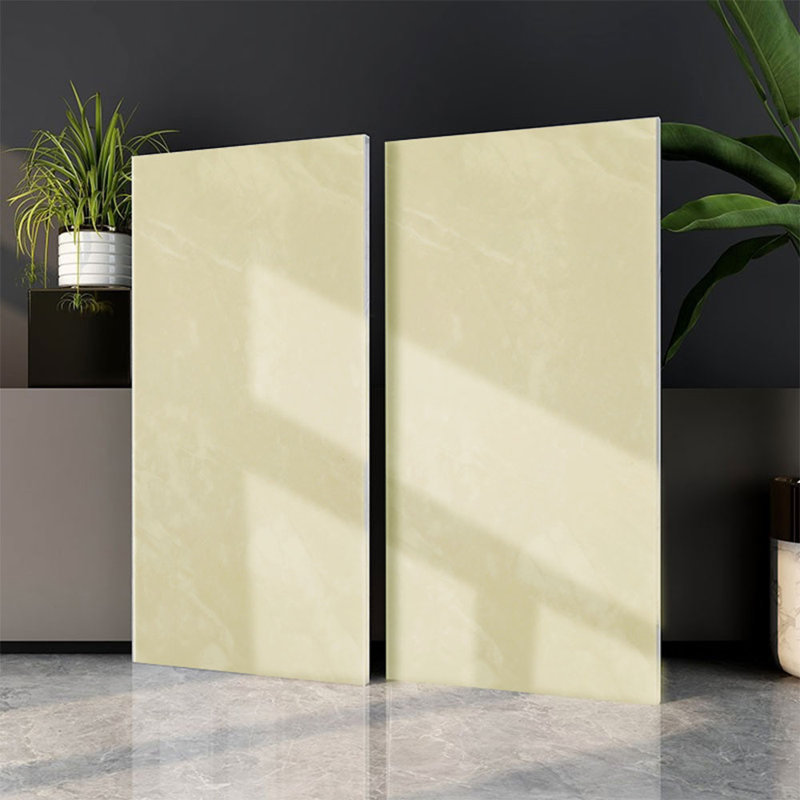Marble Look Peel and Stick Wallpaper Oil-Proof Fire-Retardant Self-Adhesive Wall Panels, Beige