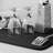 Microfiber Dish Drying Mat Black
