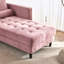 Chaise longue en velours Ramm-1366602730