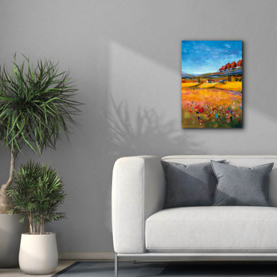 «Red Landscape Barrel Studio» par Svetlana Aleynikova