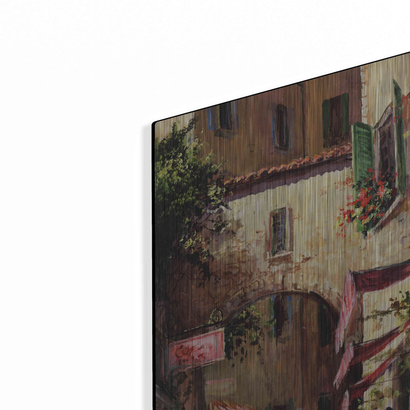Red Barrel Studio® «Piazza» par Art Fronckowiak, H 16 po x l 24 po x P 0,13 po