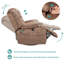 Fauteuil inclinable rembourré Kyneshia-350382997