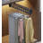 Retractable Pants Rack With Sliding Rail-104838986