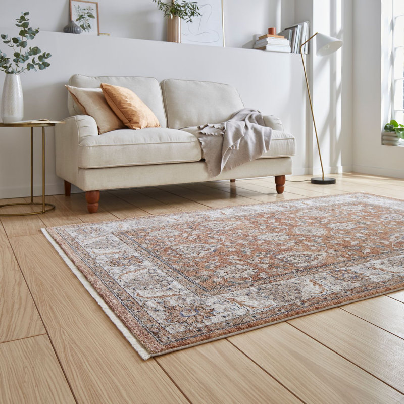 Auderghem area rug Machine Woven Terracotta, Rectangle 160cm x 230cm