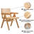 Alvonia Rattan Arm Chair Dining Chair-87100920