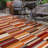 Marcano Modern Striped Block Non-Slip Washable Indoor/ Outdoor Area Rug-1889232022
