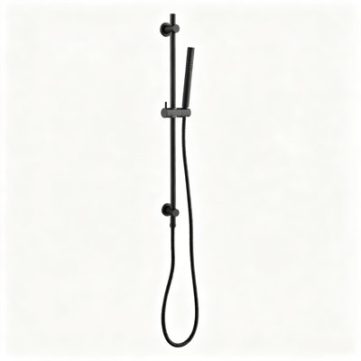 Topcraft Handheld Showerhead With 28-Inch Adjustable Slide Rail.