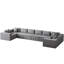 Canapé modulaire en L à 8 places Luxury-121106124