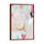 Classic Brown Wood Floater Framed