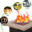 28Inch Outdoor Gas Fire Pit Table 48000 , Square Propane Patio , Bionic Wood Grain Lid. Suits Backyard, Garden, Party, Deck, Courtyard. Brown Steel Made. 27.52 In. D X W 24.28 H, 63.48 Lb. 30.34 Pd
