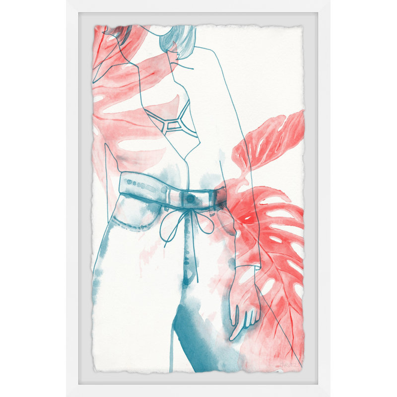 Chic Twist by Parvez Taj - Single Picture Frame Painting, 91 cm H x 61 cm W