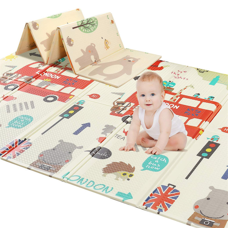Tapis de jeu pliable en vinyle