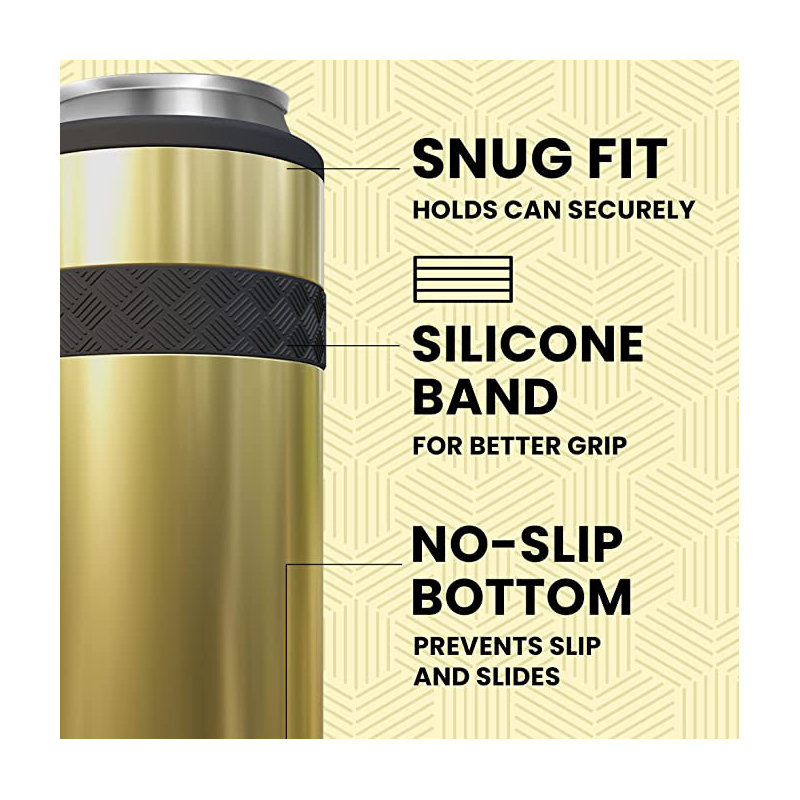 Refroidisseur de canettes Elemental Slim, Or