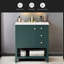 Meuble-lavabo de style transitionnel 30 po avec lavabo en céramique-552762958