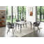 Bunde Stone Top Metal Base Dining Table-1347861923